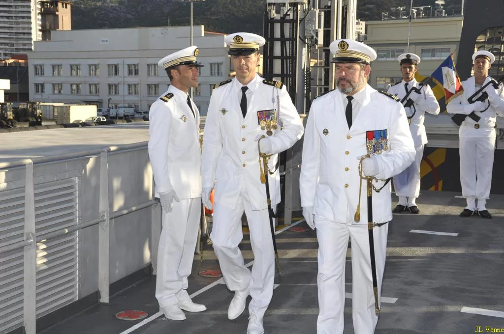 Prise de commandement de la flottille amphibie