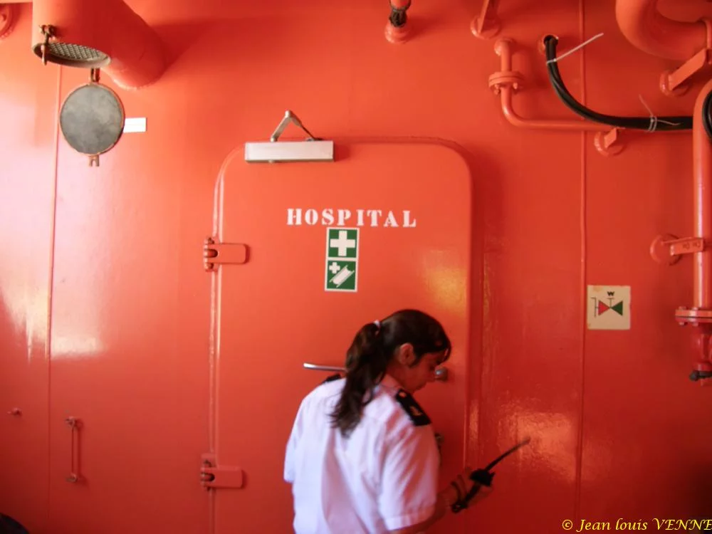 L'hôpital / infirmerie du Clara Campoamor