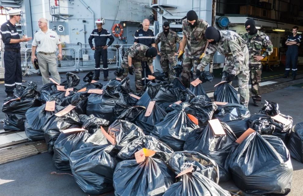 Le Germinal de retour de mission contre le trafic de stupéfiants
