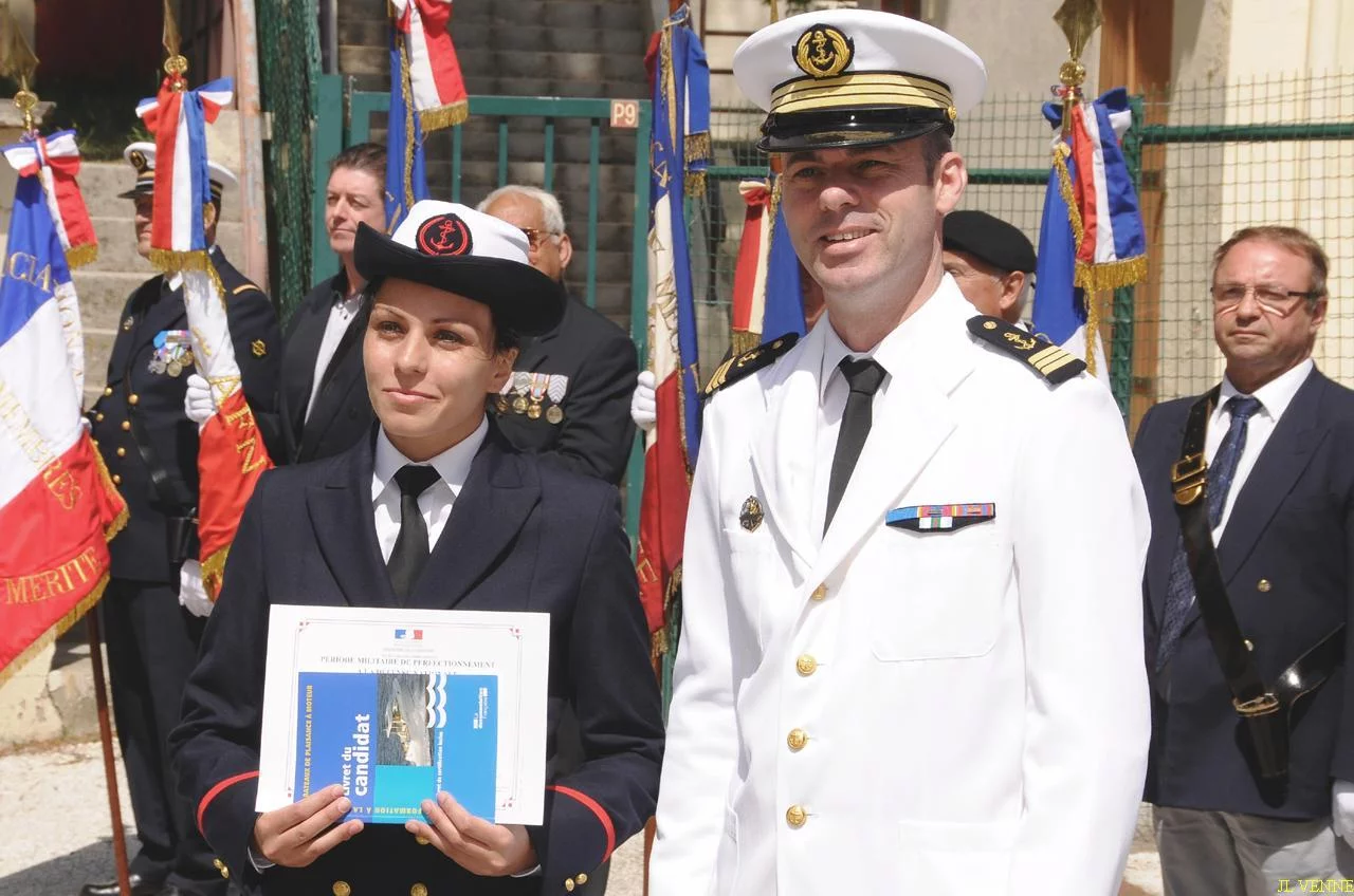 Remise des diplômes aux stagiaires de la Préparation Militaire Marine de LA SEYNE SUR MER
