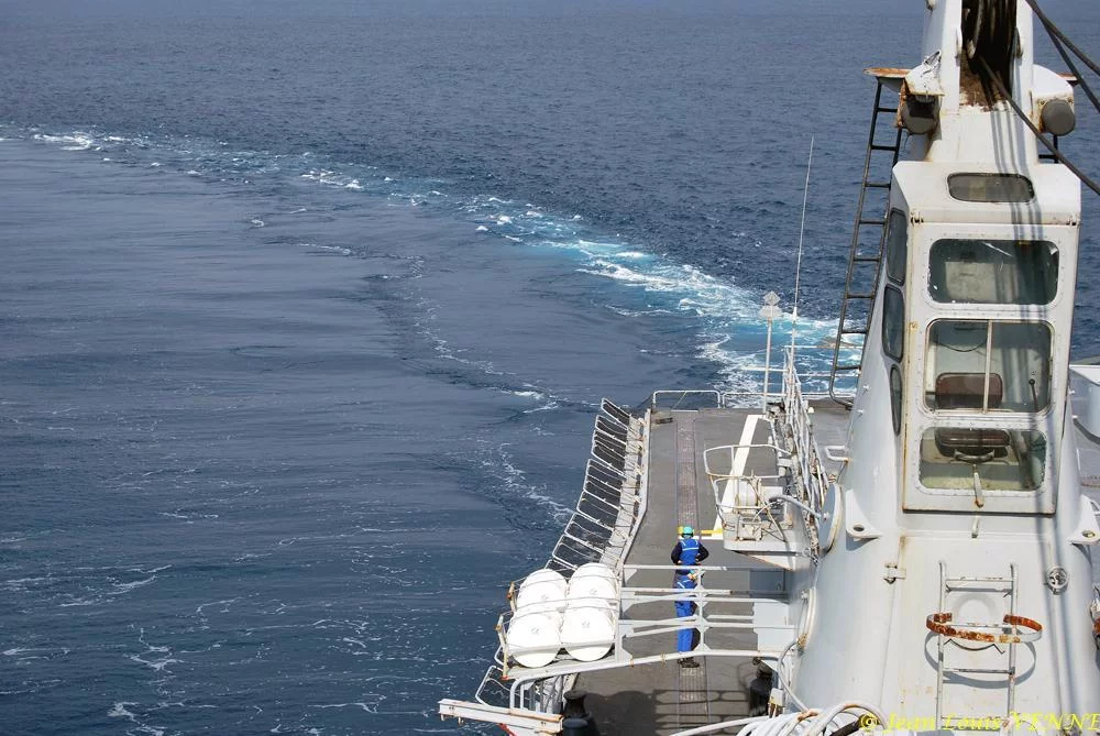 Le sillage du Jules Verne