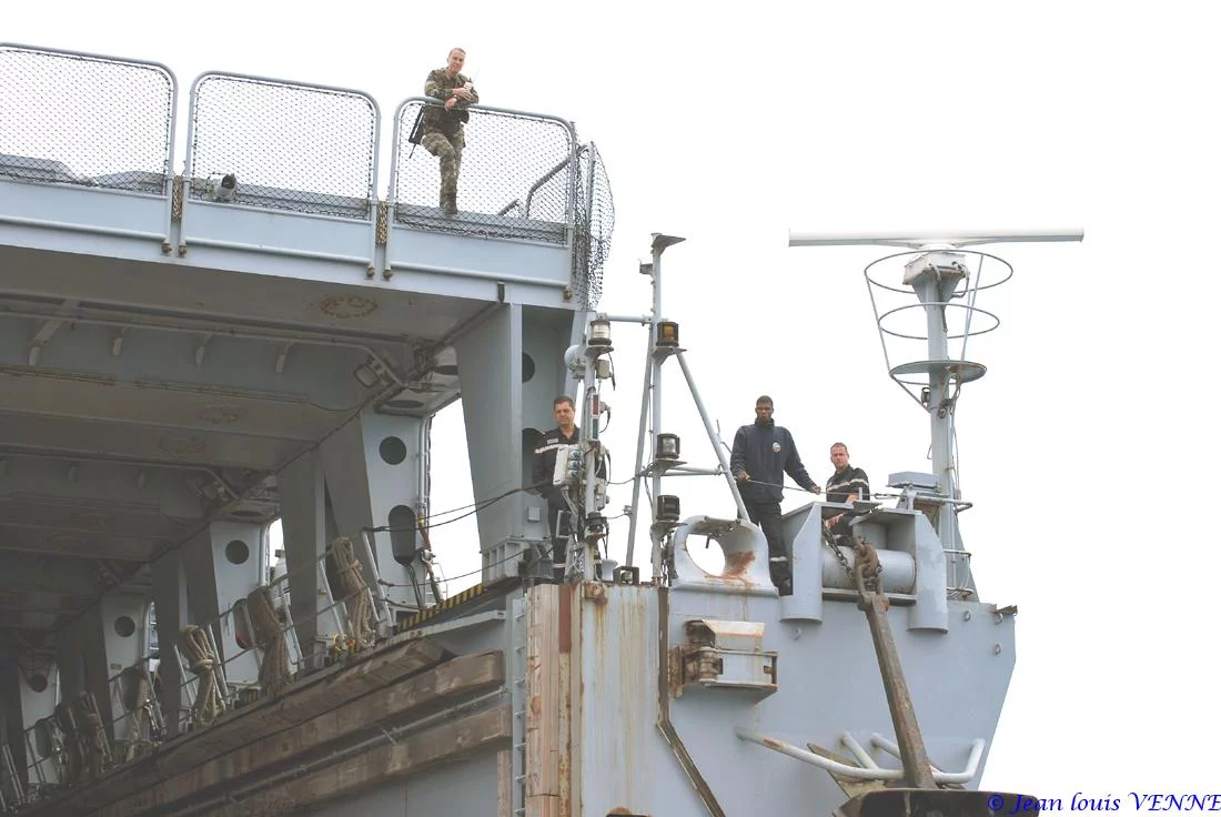 Arrivée à bord du Siroco