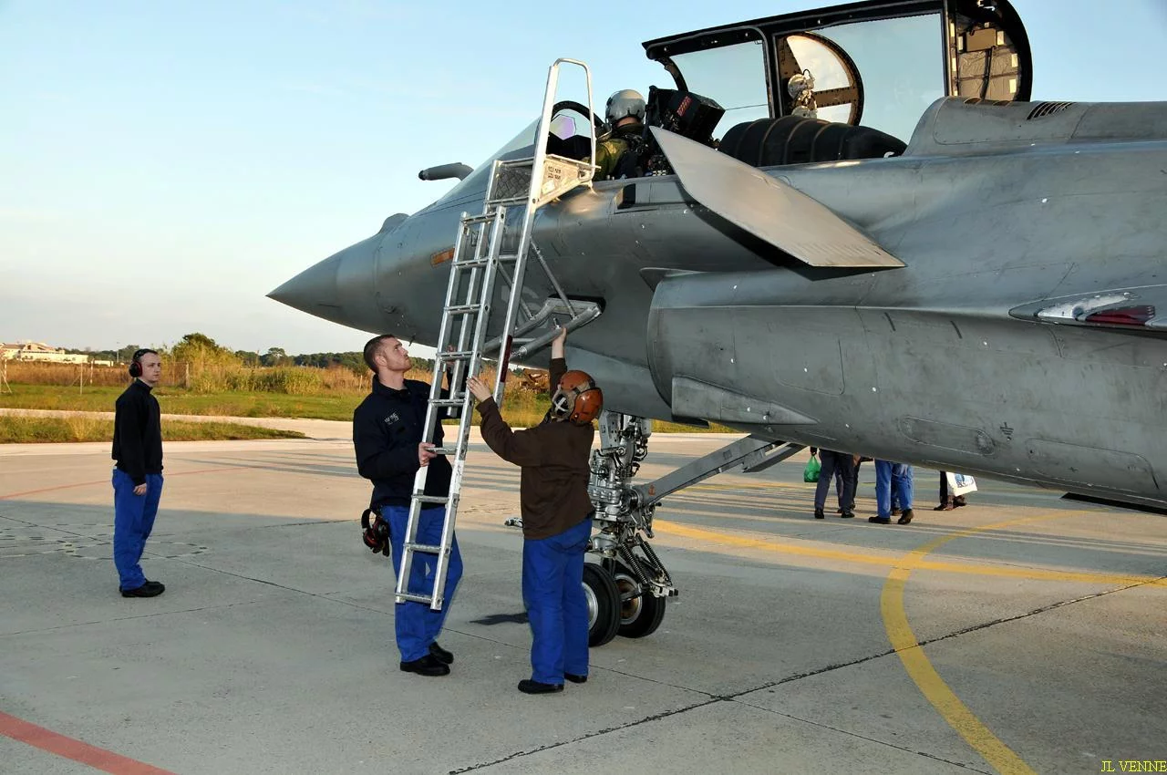 Au plus près des Rafale Marine