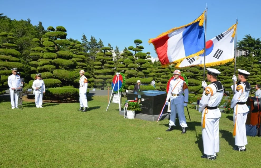 Cérémonie au cimetière militaire de l'ONU