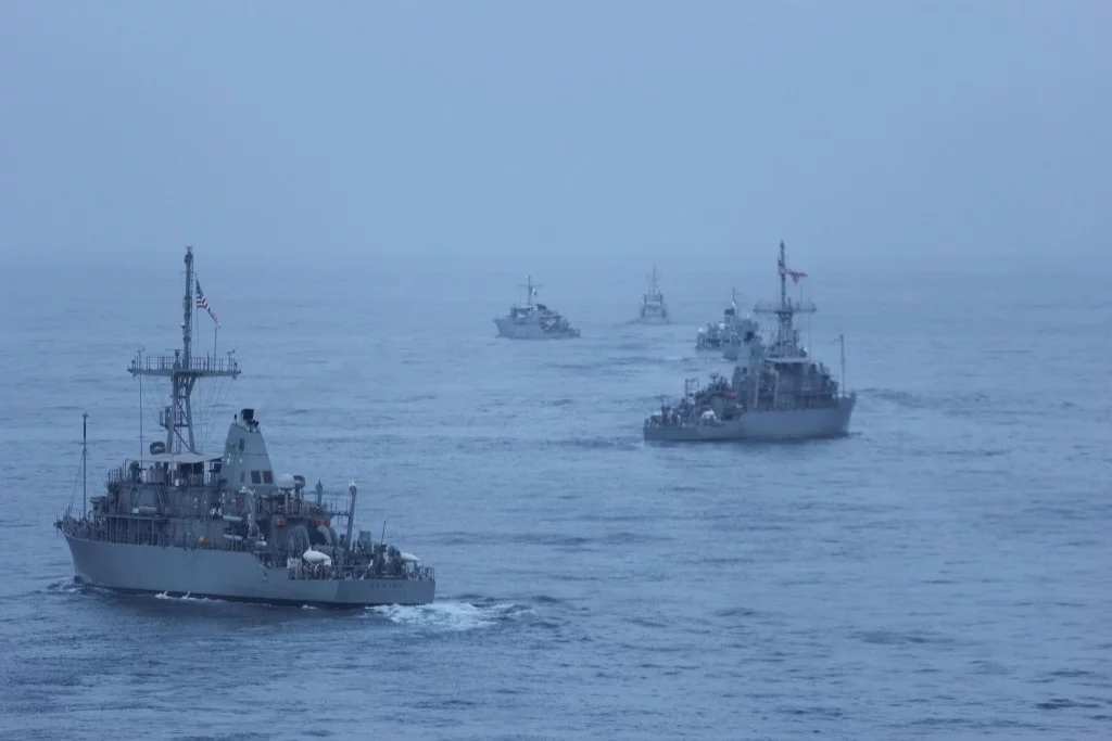 Le groupe guerre des mines dans le Golfe Arabo-persique
