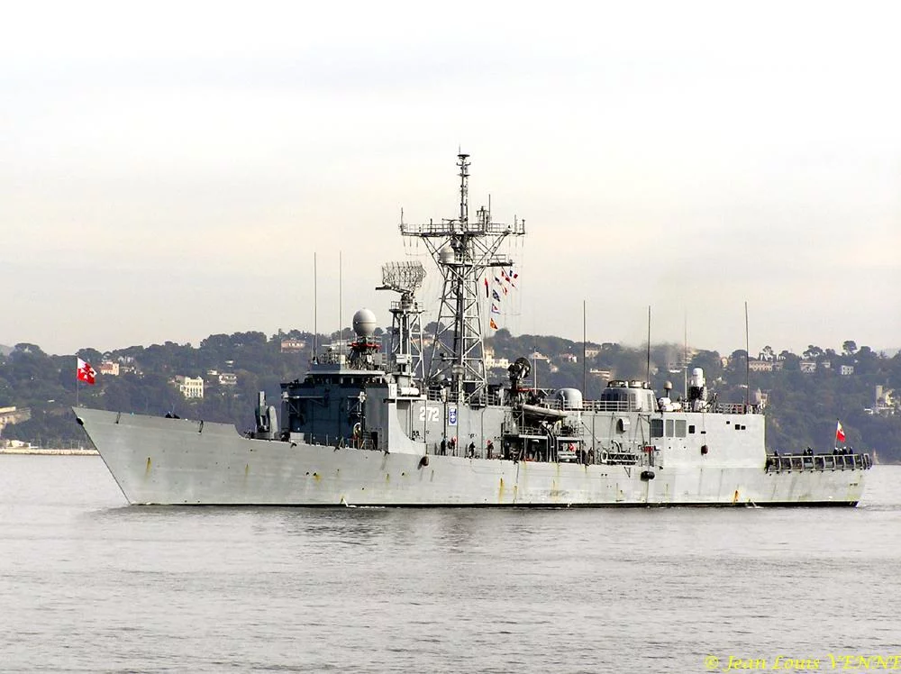 La frégate polonaise GENERAL K. PULASKI