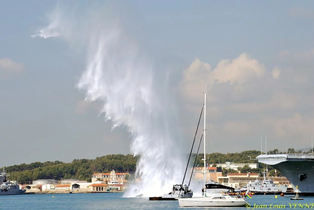 Essais des catapultes du Charles de Gaulle