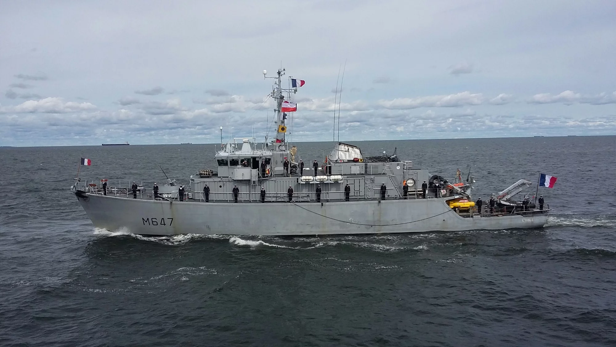 Le chasseur de mines L'Aigle