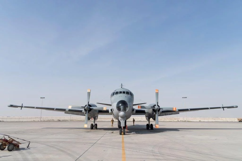 Un avion de patrouille maritime Atlantique 2 aux Emirats arabes Unis