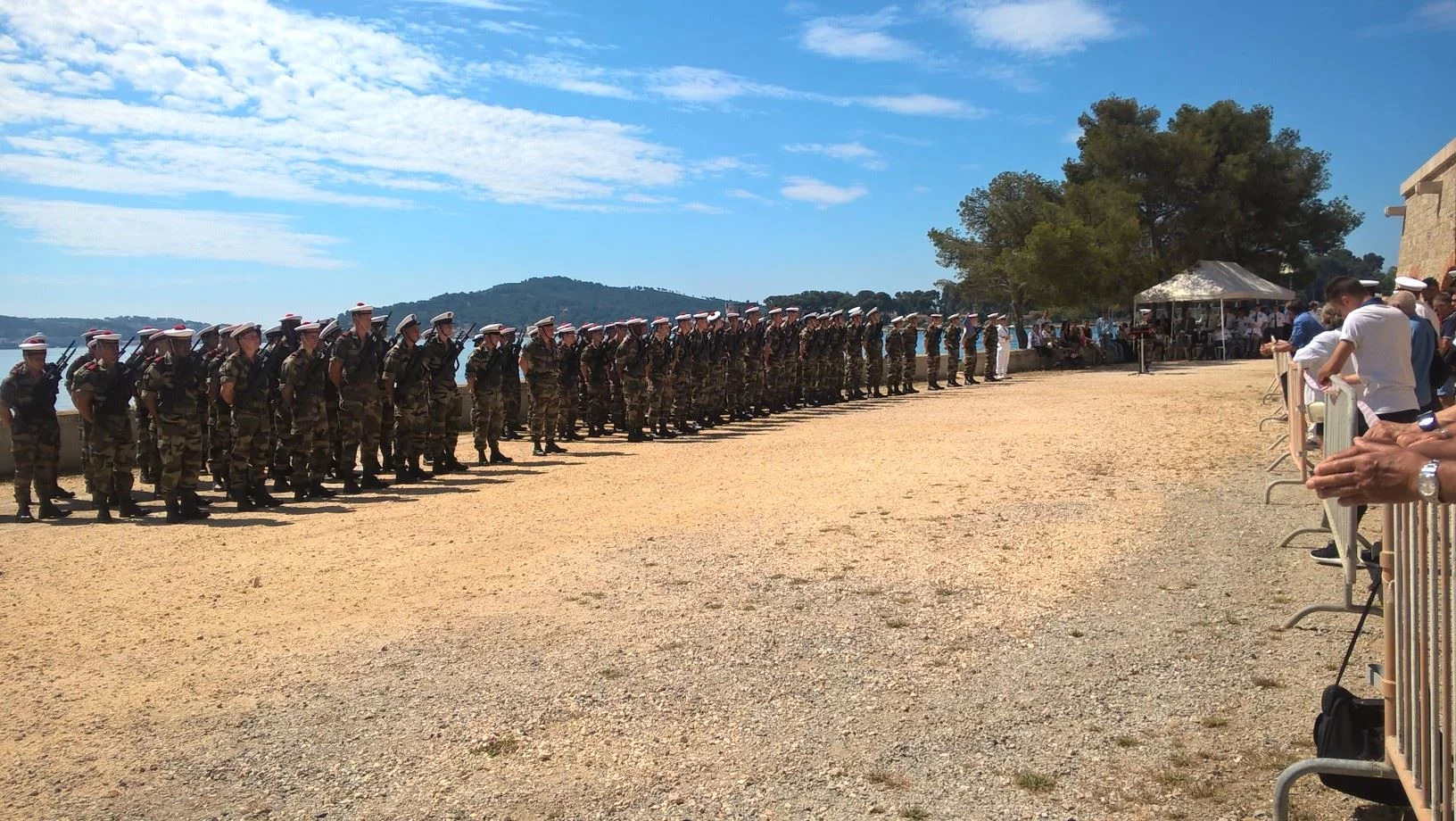 160ème anniversaire de la création de la spécialité de fusilier marin