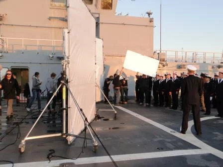 Les dessous du tournage de la campagne de recrutement à bord du BPC Tonnerre