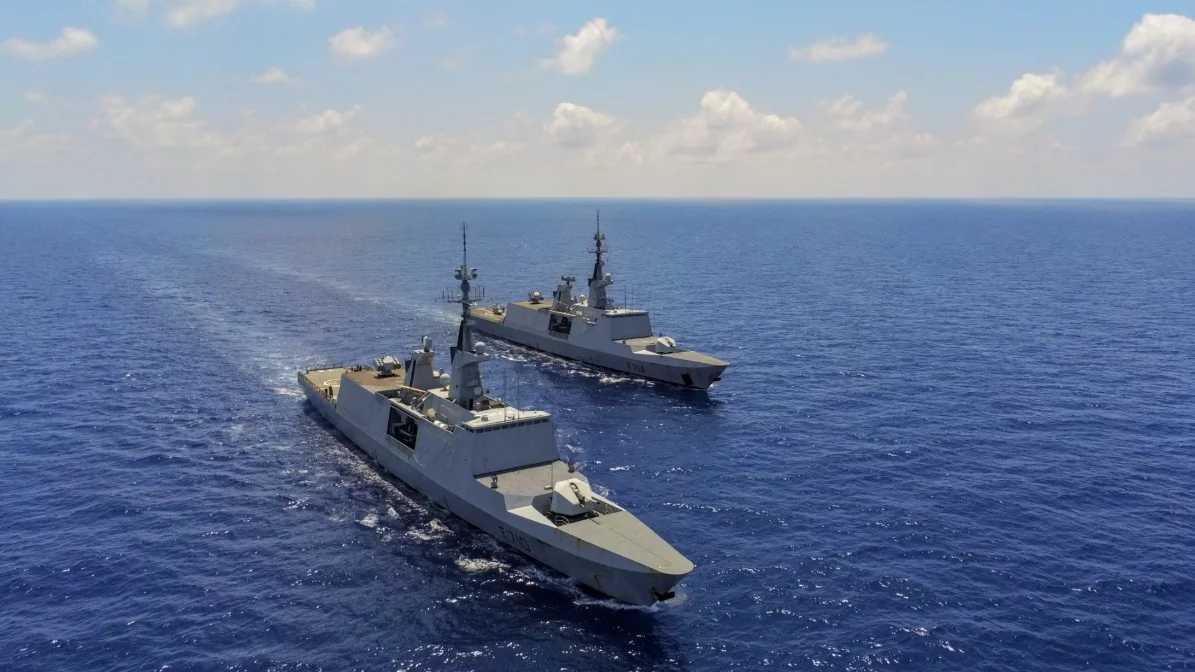 Les frégates La Fayette et Guépratte