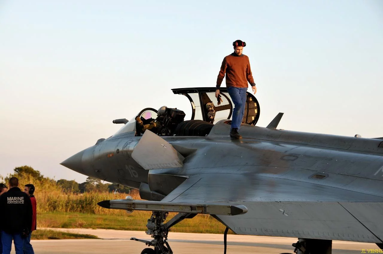 Au plus près des Rafale Marine