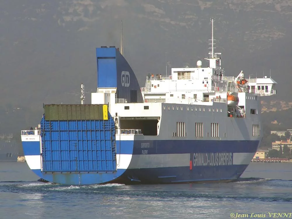 Arrivée Ã  Toulon du Sorrento