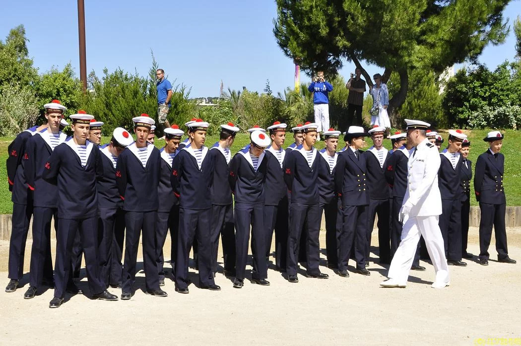 Les stagiaires de la préparation militaire marine de La Seyne-sur-mer reçoivent leur brevet