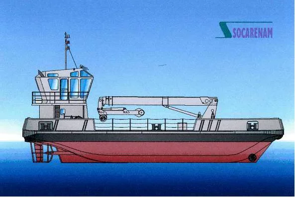 Pontons-grues automoteurs