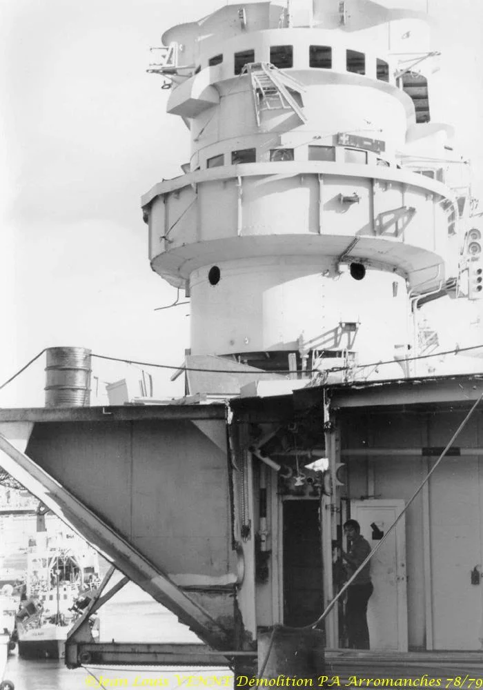 Démolition de l'Arromanches