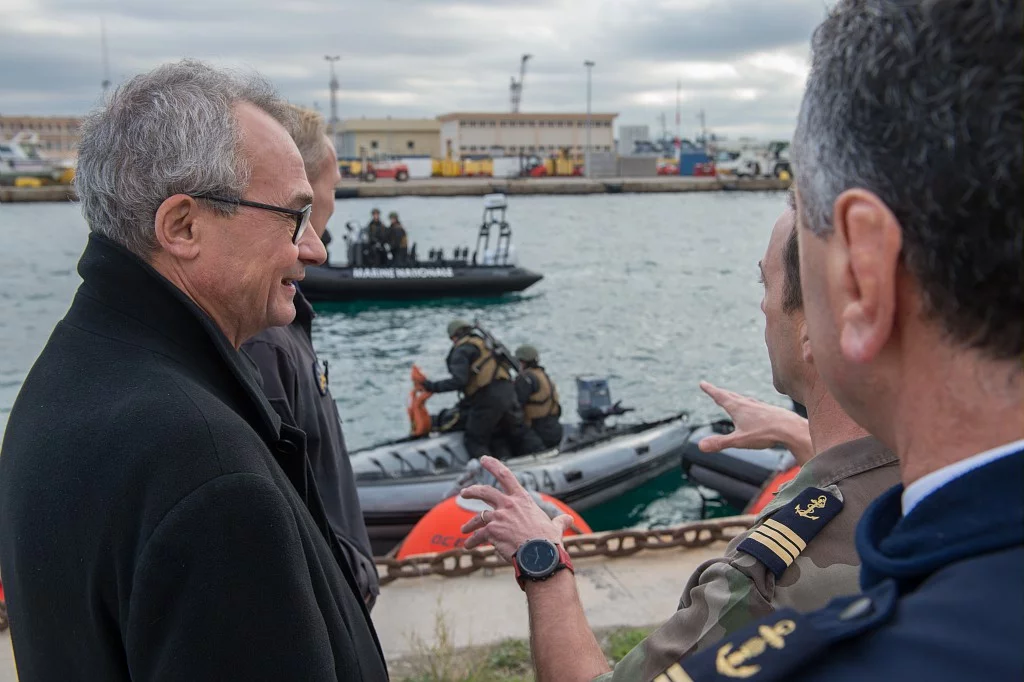 Visite du Préfet du Var sur la Base navale de Toulon