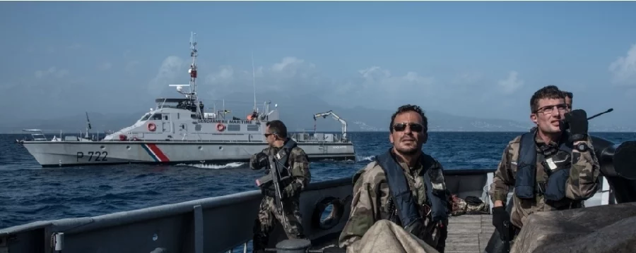 Le patrouilleur côtier de la gendarmerie maritime (PCGM) Violette
