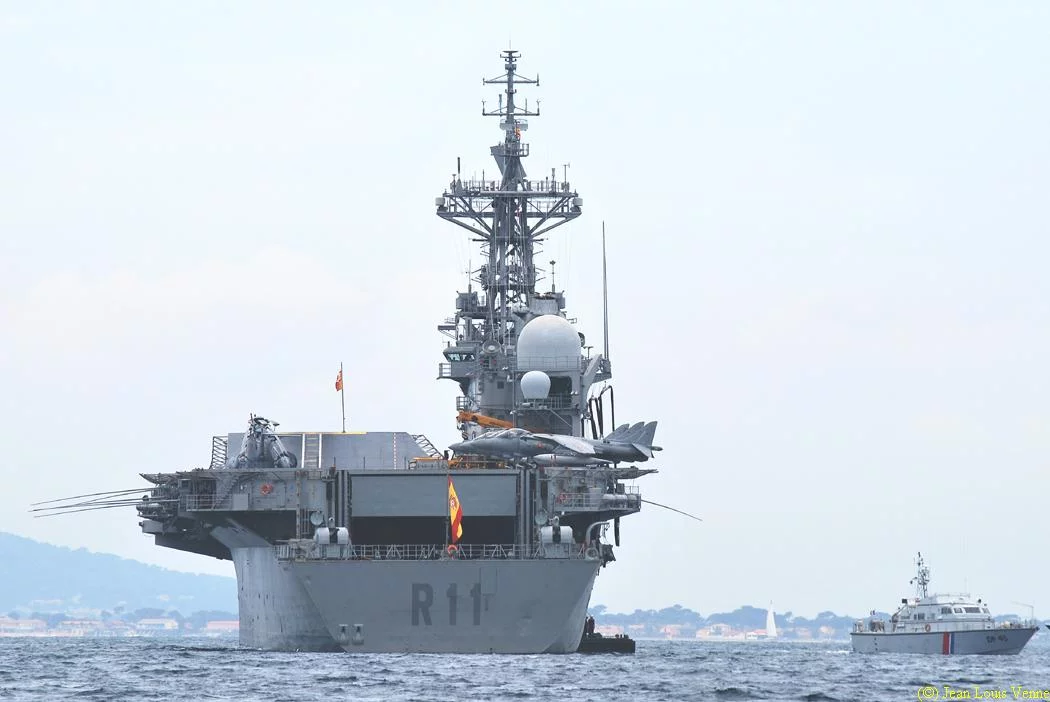 Le Principe de Asturias en rade de Hyères