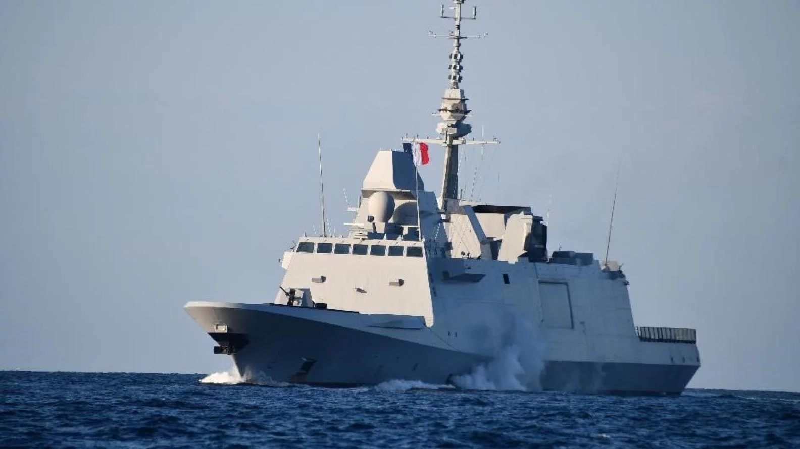 Une frégate de type FREMM