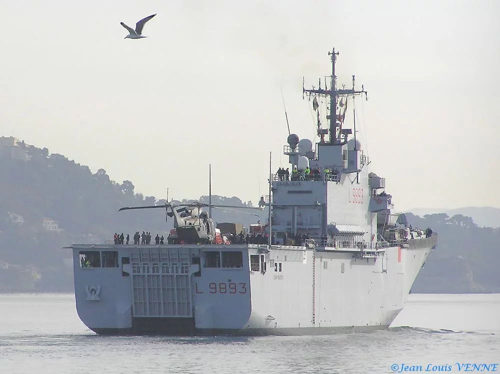 L'appareillage du San Marco