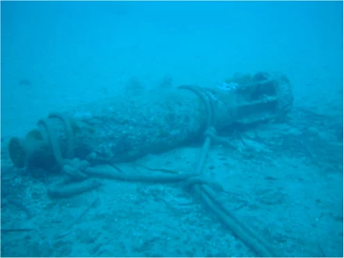 Contreminage de 2 obus de mortier à La Seyne sur mer