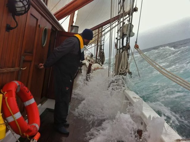 Navigation musclée à l’approche de Saint Pierre