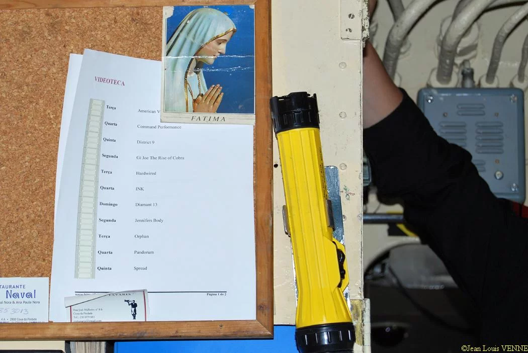 A bord du sous-marin portugais Barracuda