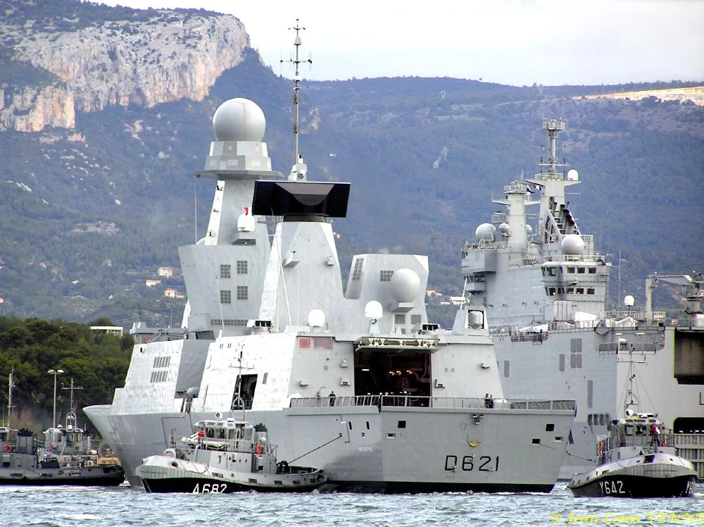 Arrivée à Toulon de la frégate Chevalier Paul