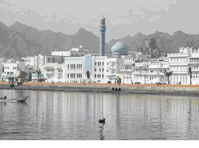 Escale du Jean-Bart à Mascate