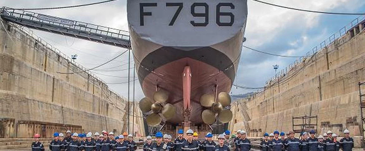 Le Cdt Birot au bassin