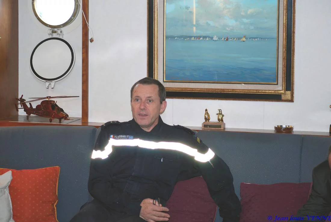 Le contre-amiral Kérignard