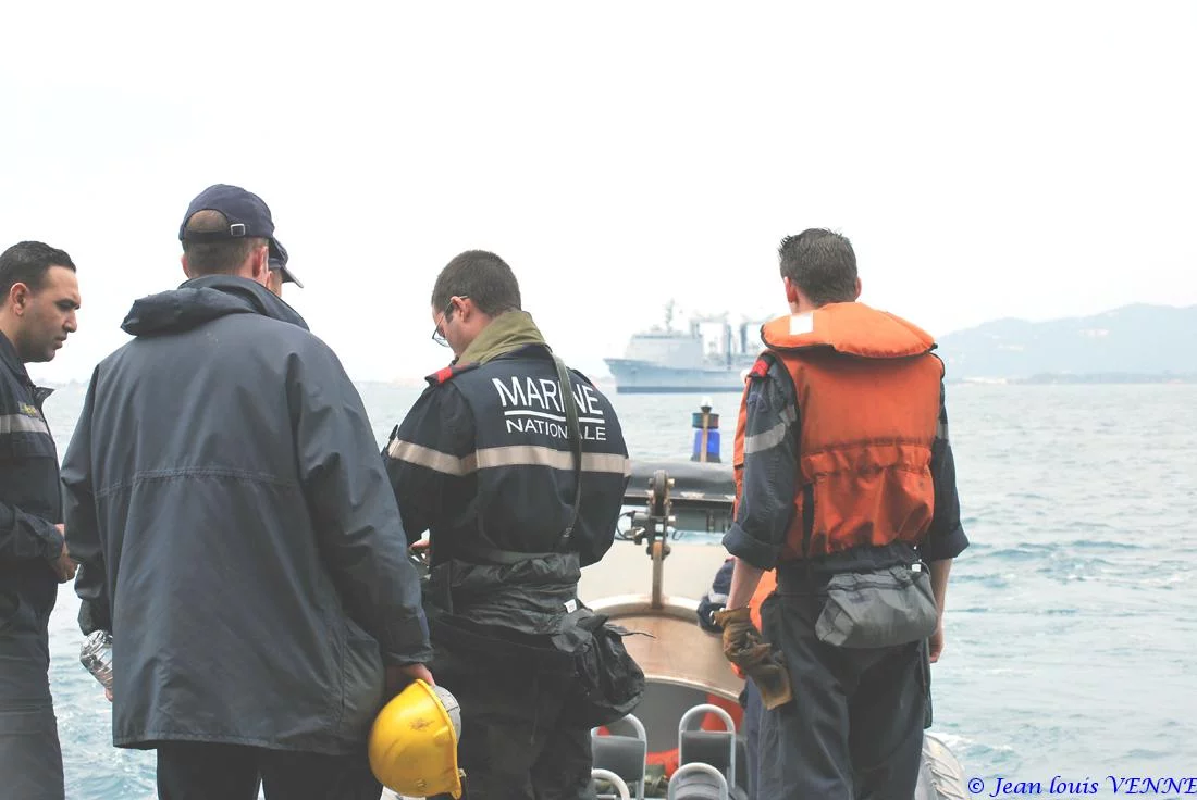 Arrivée à bord du Siroco