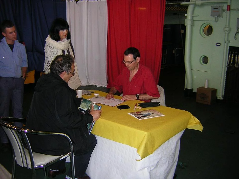 Séance de dédicace