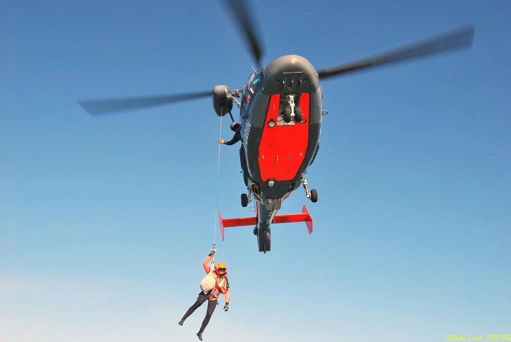 Descente du plongeur