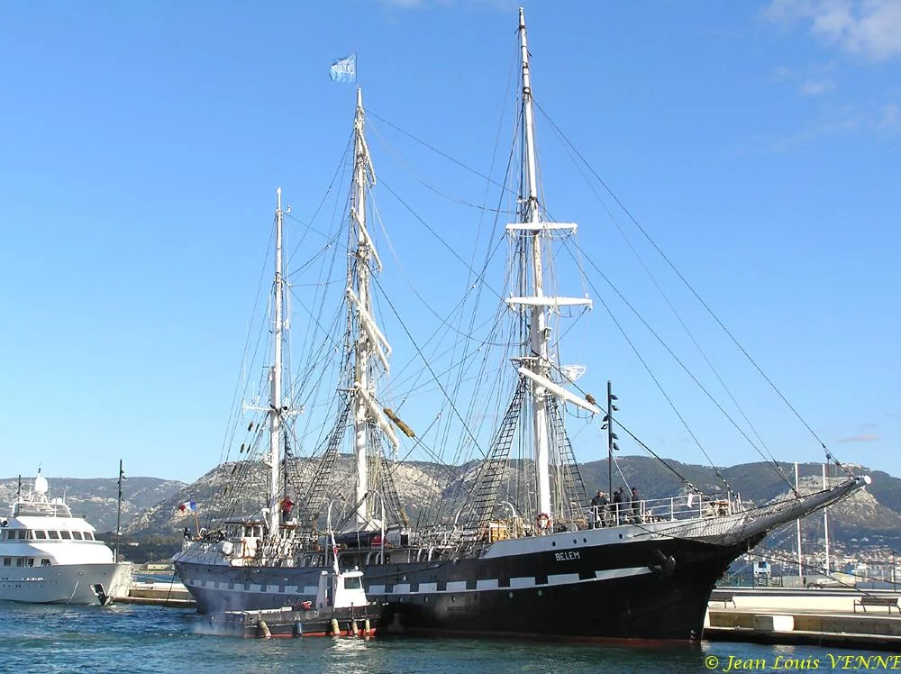 Hivernage à La Seyne sur Mer pour le Bélem et son équipage