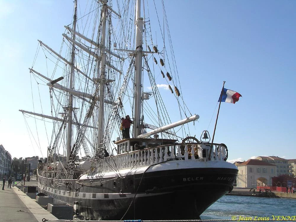 Hivernage à La Seyne sur Mer pour le Bélem et son équipage