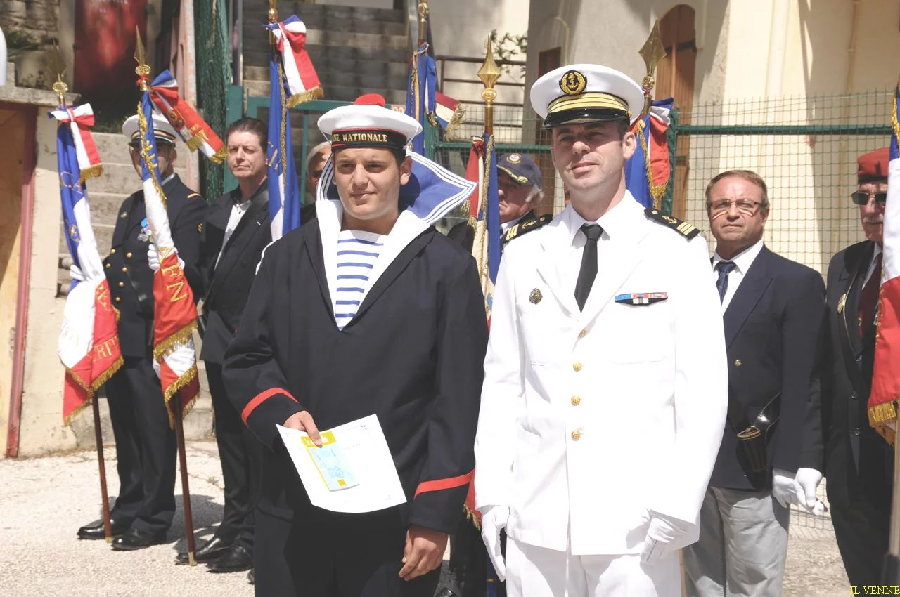 Remise des diplômes aux stagiaires de la Préparation Militaire Marine de LA SEYNE SUR MER