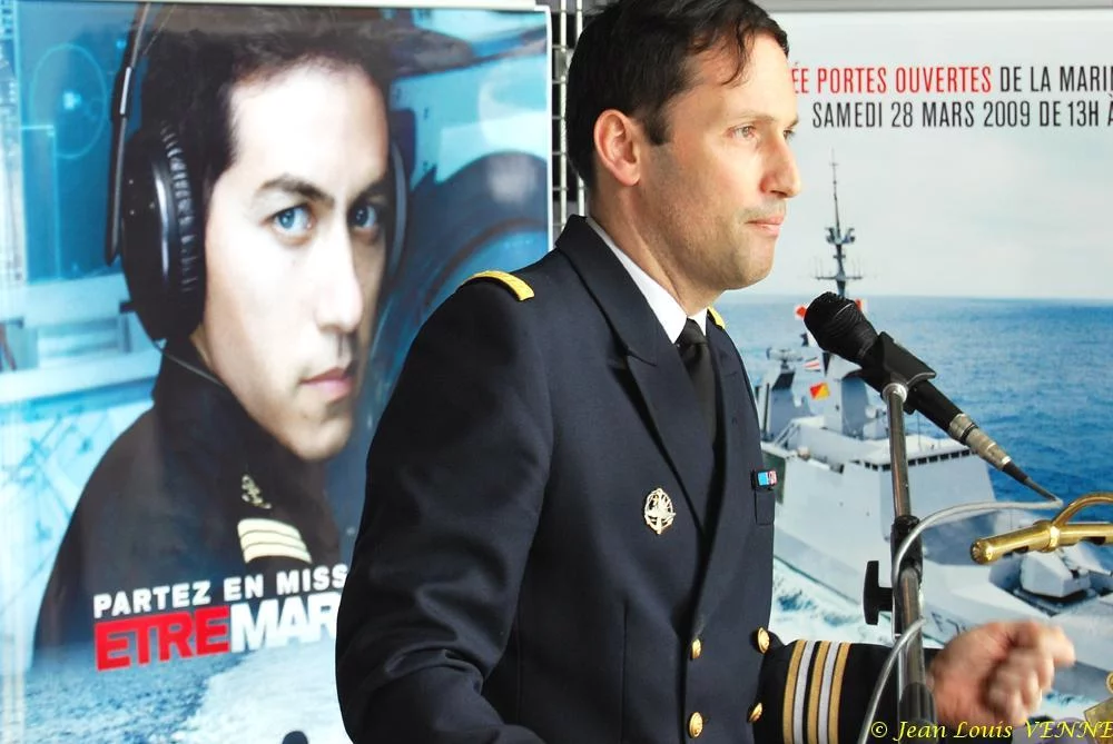 Présentation par le représentant du Service de Recrutement de la marine