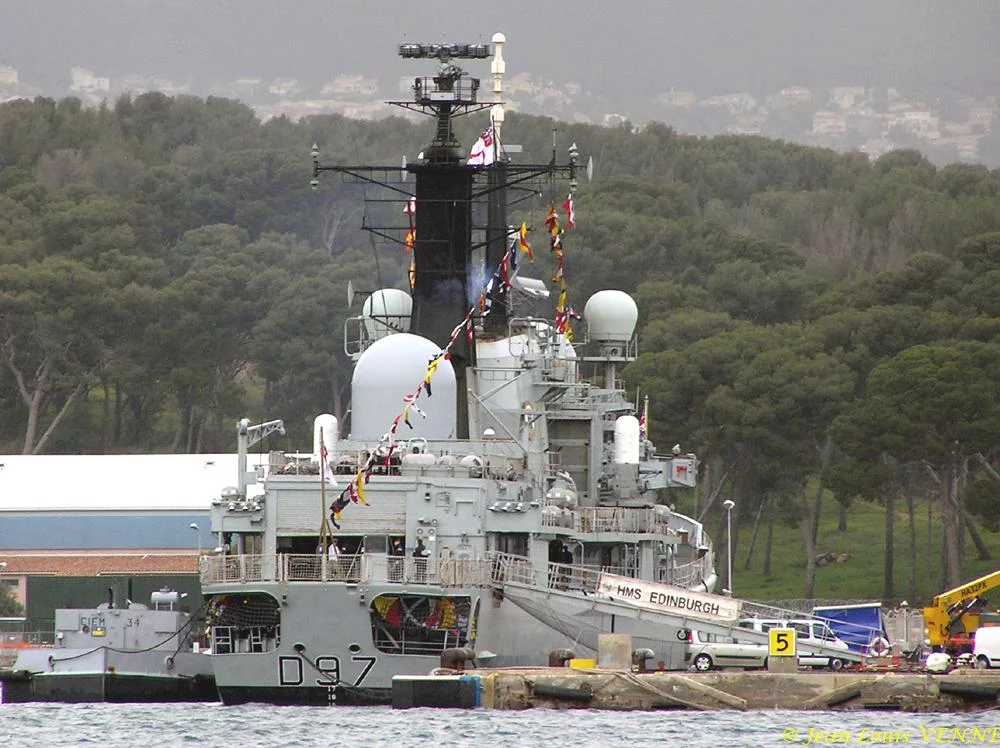 La frégate Edimburg