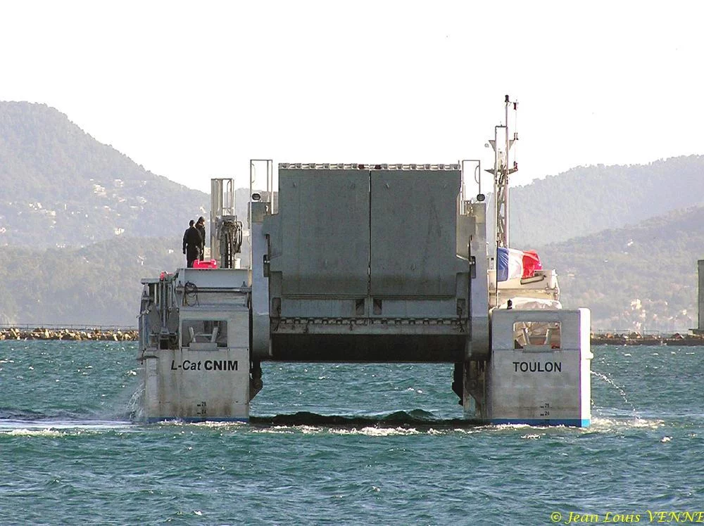 Essais du LCAT à St Mandrier sur Mer