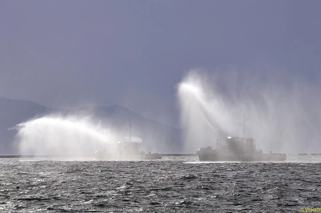 Arrivée du BPC Dixmude à Toulon