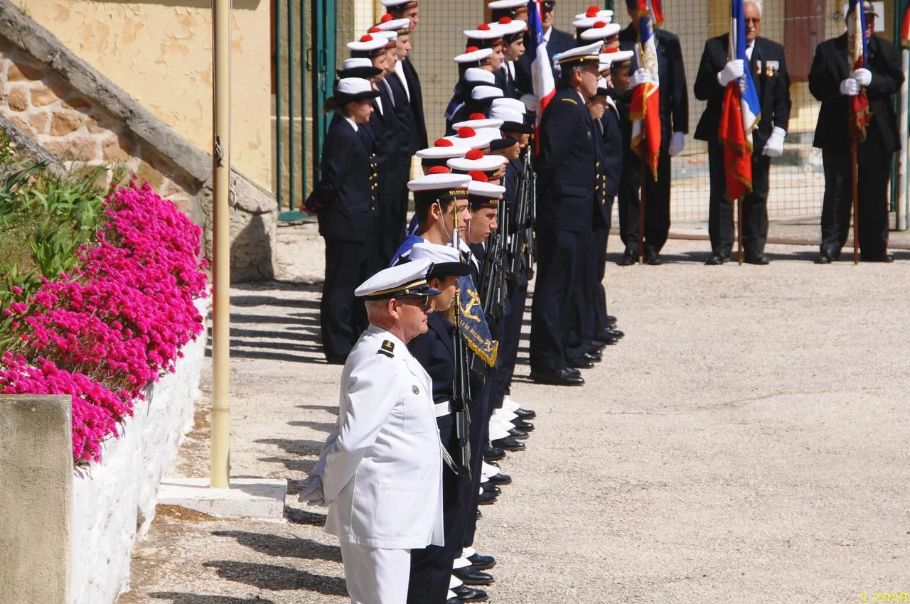 Remise des diplômes aux stagiaires de la Préparation Militaire Marine de LA SEYNE SUR MER
