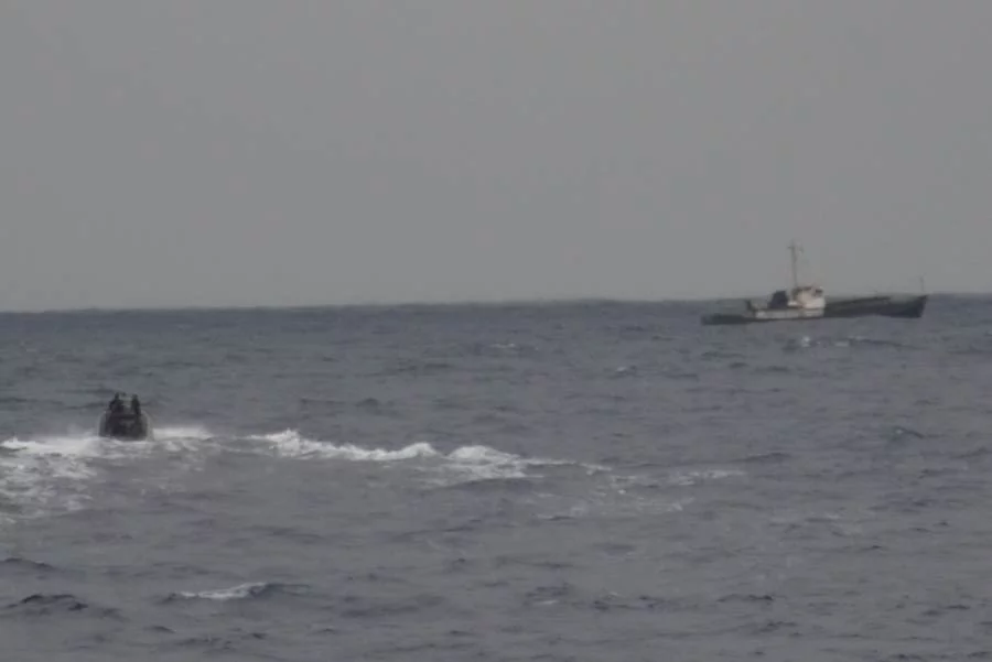 L’Aconit au secours de naufragés en Méditerranée