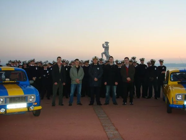 Départ du 4L Trophy