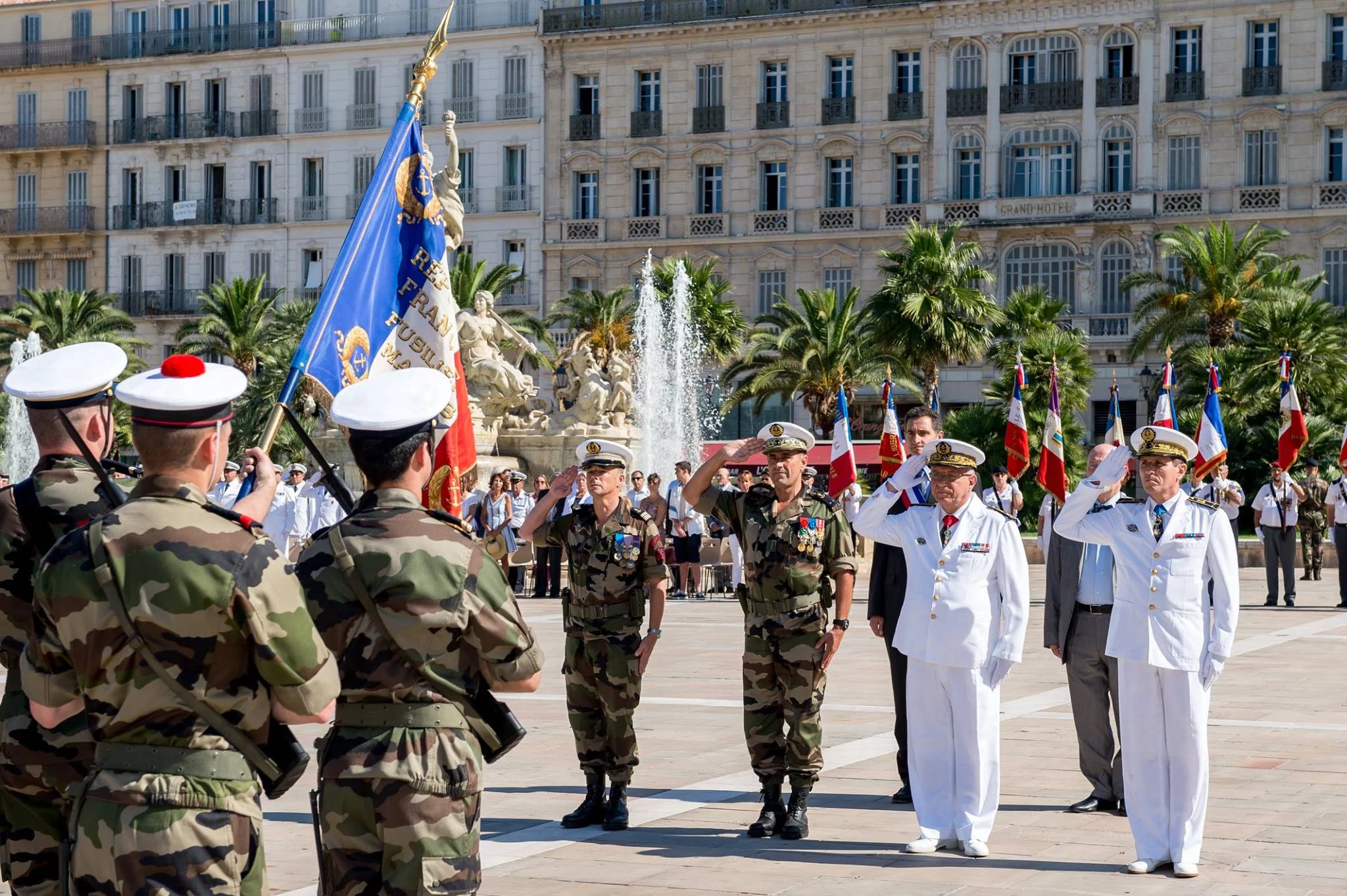 Prise de commandement du GFM Toulon