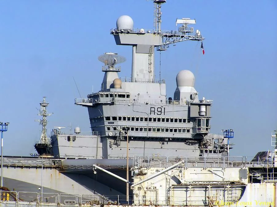 La passerelle du Charles de Gaulle