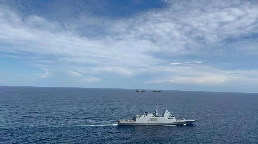 La frégate Bretagne