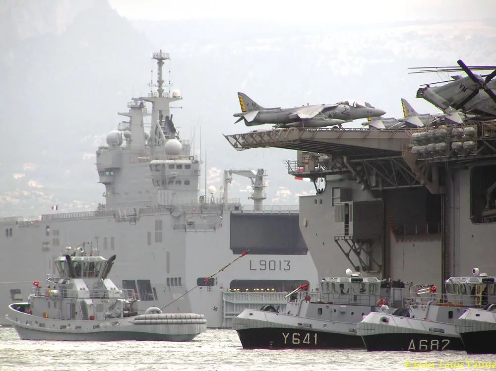 Arrivée de l'Iwo Jima